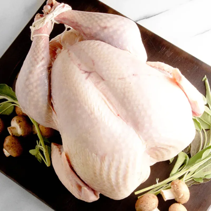 Whole pastured turkey
