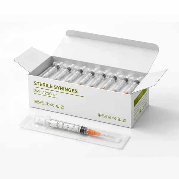 Box of 100 syringes