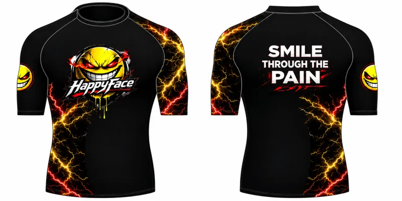 Happy Face Rash Guards