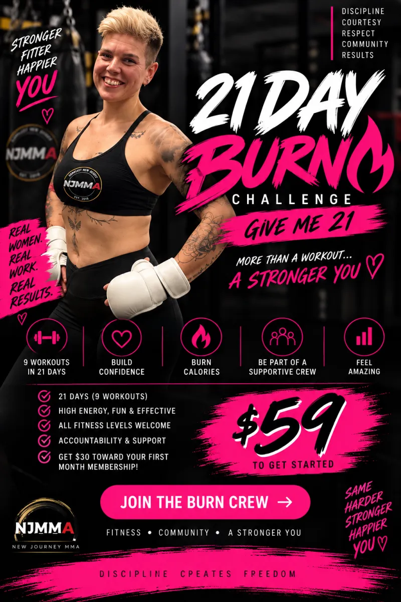 21 Day Burn Sign Up