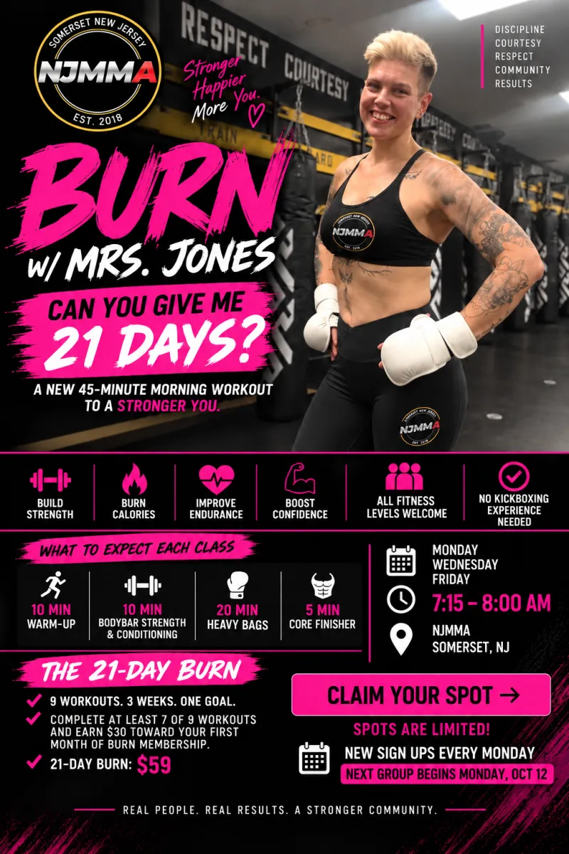 21 Day Burn Sign Up - 715 Crew
