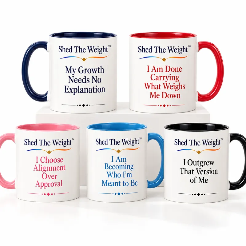 Shed The Weight™ Growth Mug Collection (Set of 5)