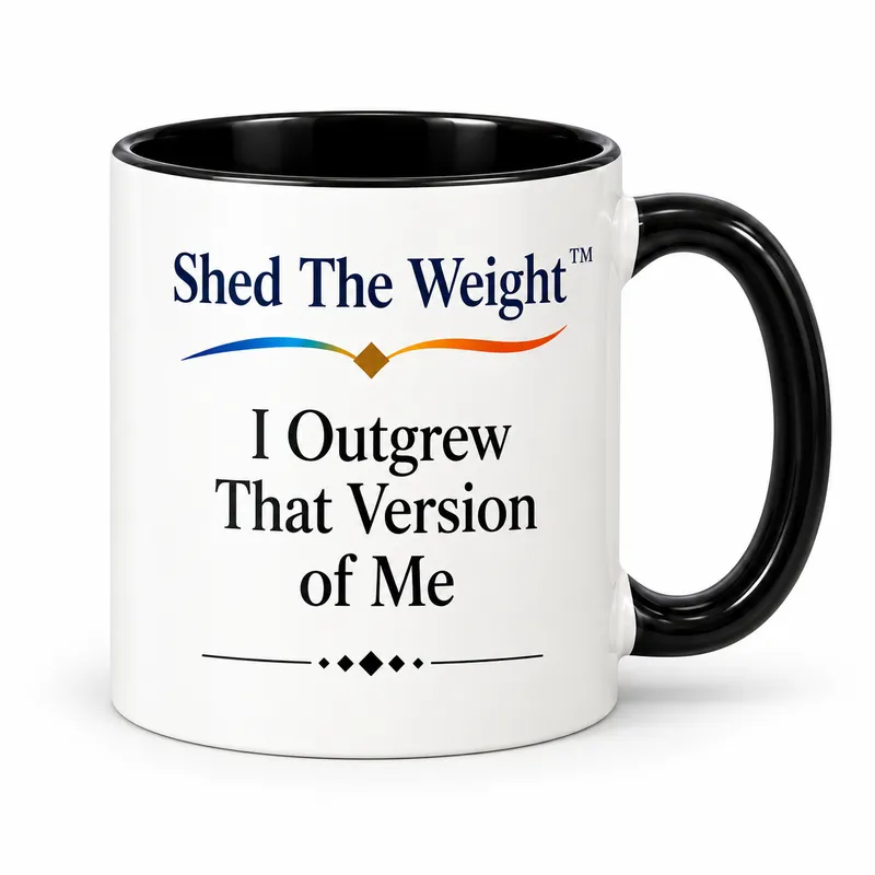 Shed The Weight™ Growth Mug: I Outgrew That Version of Me