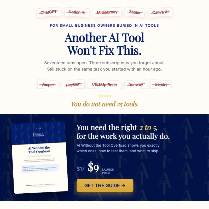AI Without the Tool Overload | 25 AI Tools Worth Knowing in 2026