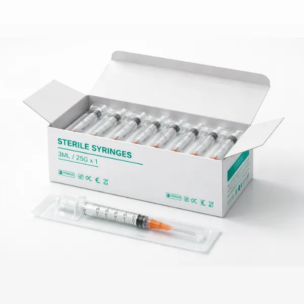 Box of 100 syringes
