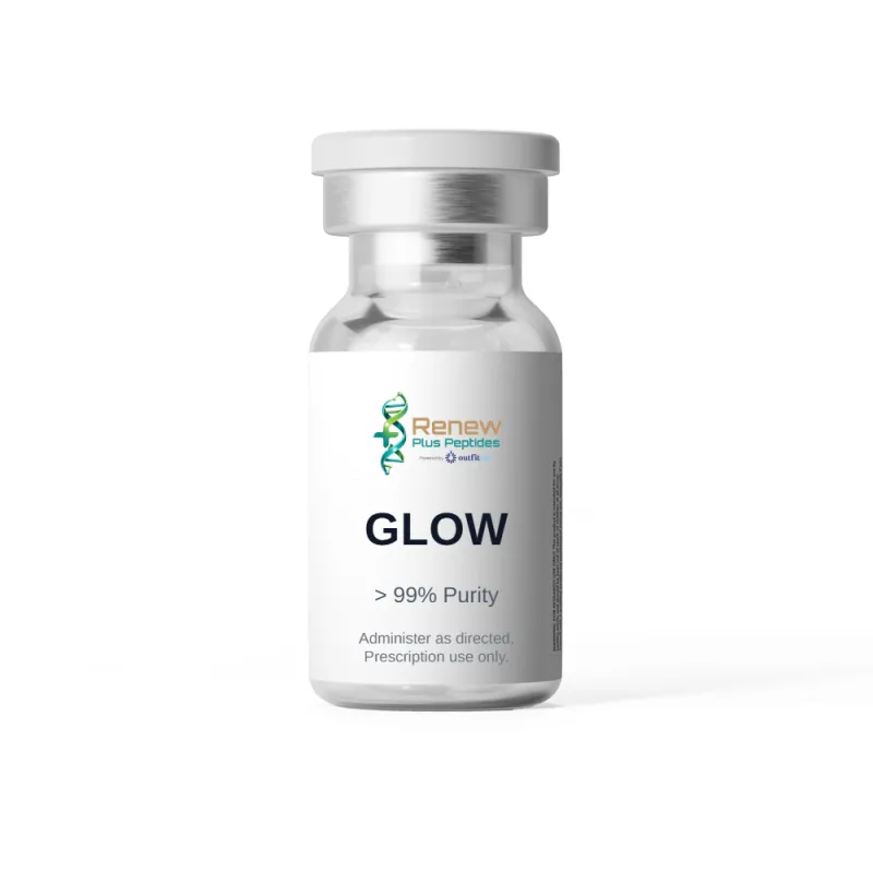 GLOW (BPC-157 / GHK-CU / TB-500)10mg/50mg/10mg/mL (3mL) - Lyophilized