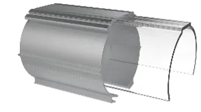 Straight Rail STR flat top 5,8 m 0000118747