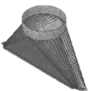 Round Rail Duct Connector RRDC-200 0000112949