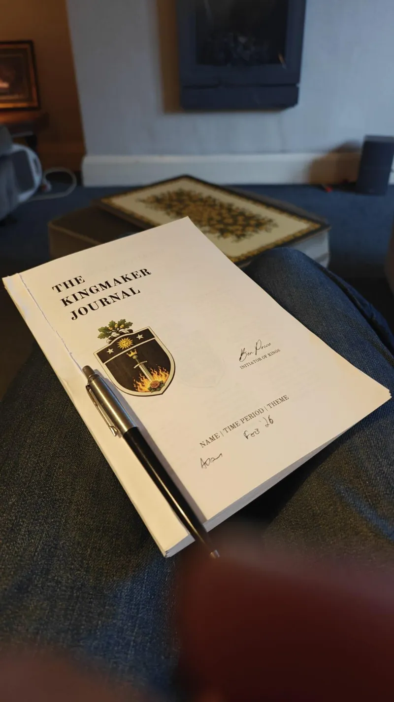 Kingmaker Journal Hard Copy