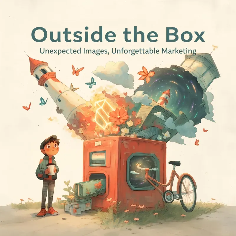 Outside the Box: Unexpected Images, Unforgettable Marketing LIVE