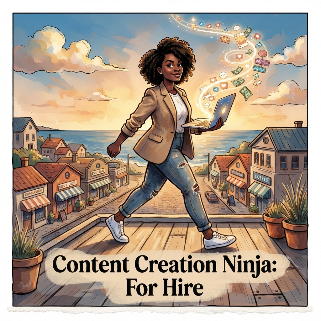 Content Creation Ninja: For Hire LIVE