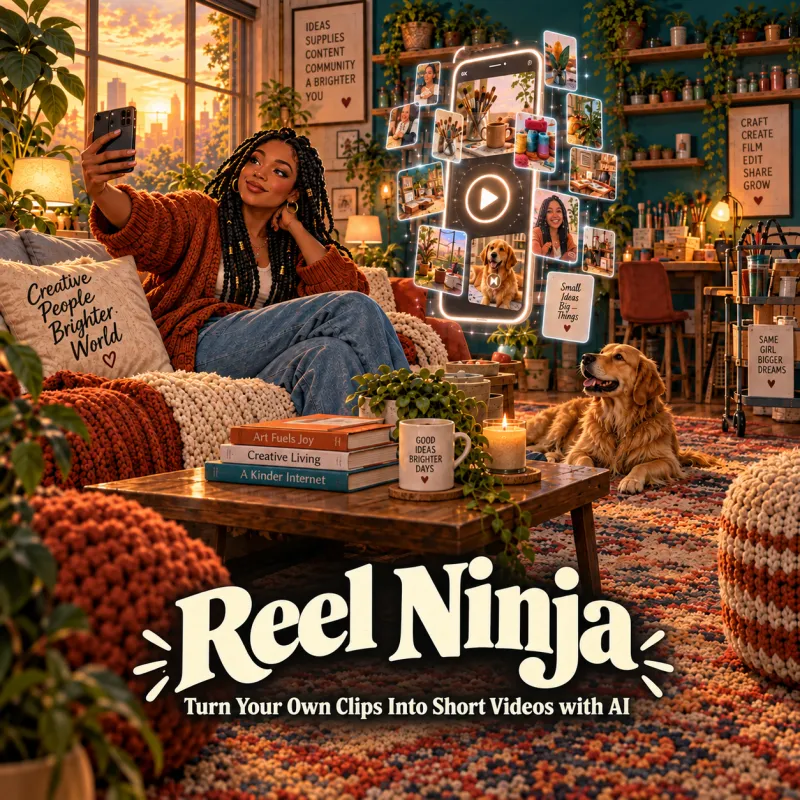 Reel Ninja: Turn Clips Into Short Videos with AI LIVE