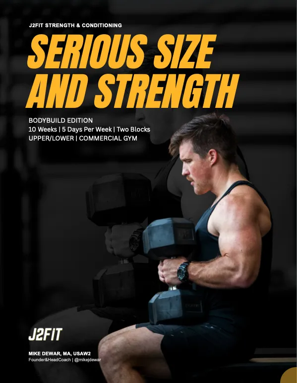 Serious Size and Strength – Look Like You Lift 3
