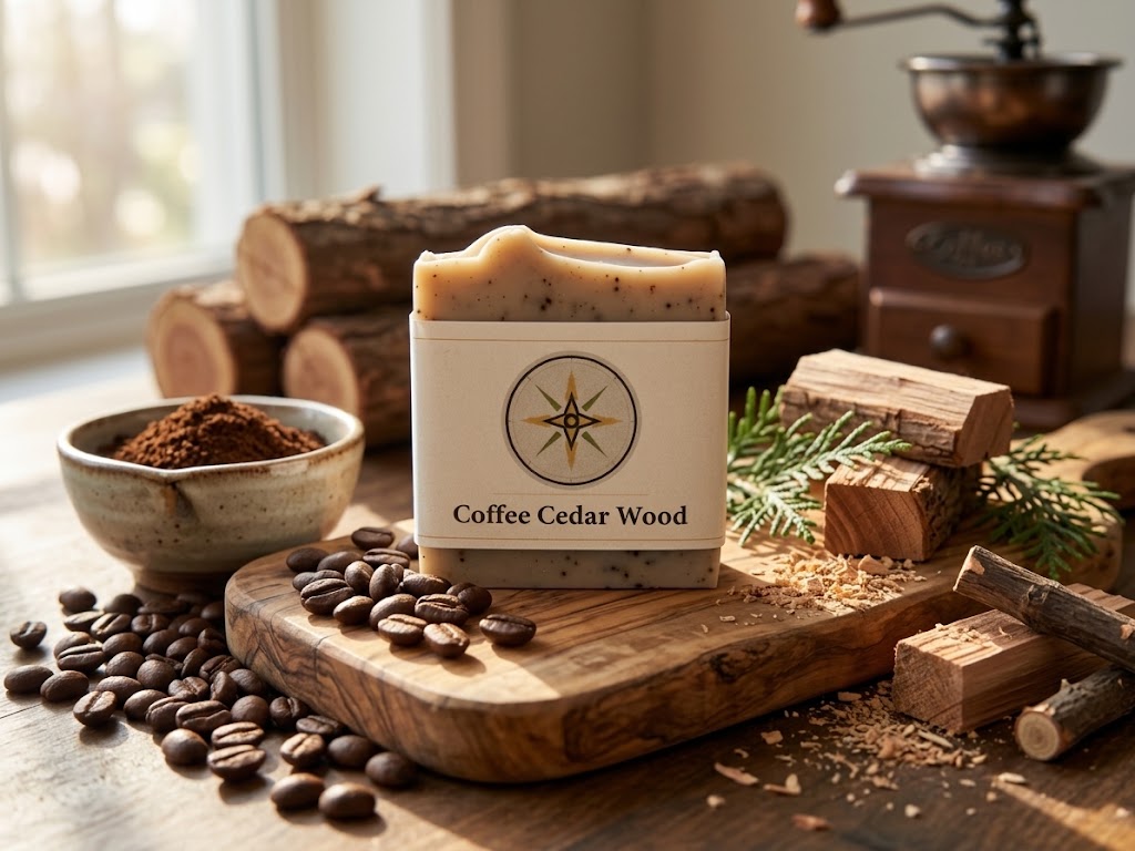 Coffee Cedar Wood Bar 