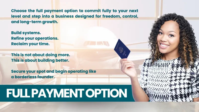 Borderless Builders Collective Full Payment Investment