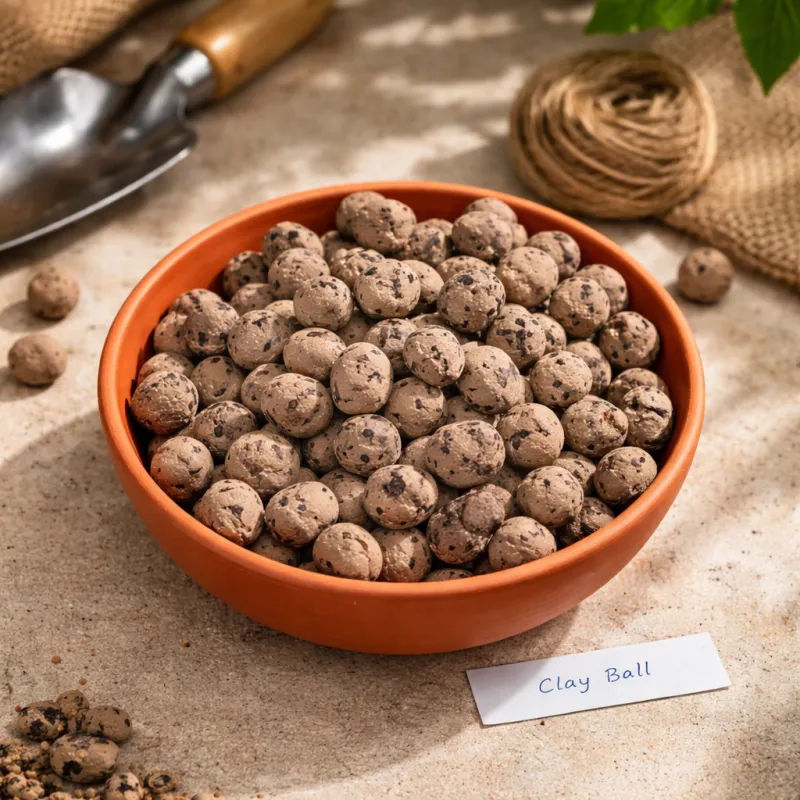 Clay Ball (LECA) Lightweight Expanded Clay Aggregate