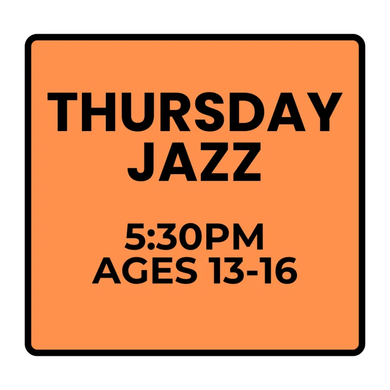 Fall Programs - Thursday - Recreational Jazz (Ages 13-16)