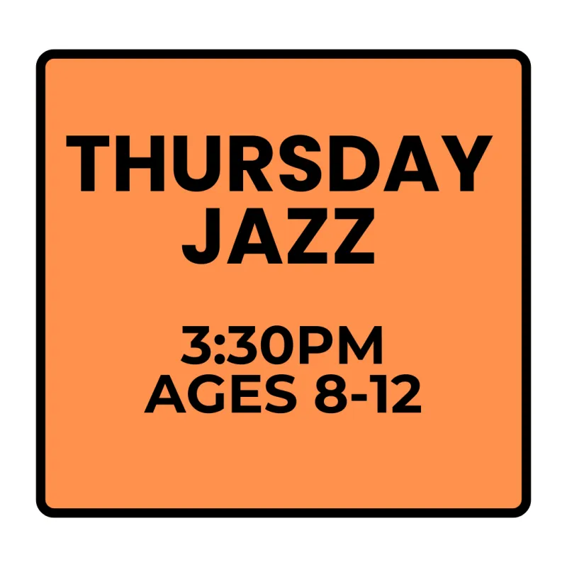 Fall Programs - Thursday - Recreational Jazz (Ages 8-12)