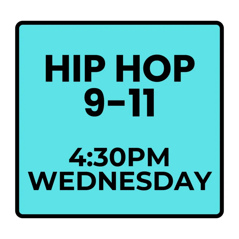 Winter Programs - Wednesday Recreational Hip Hop (Ages 9-11)