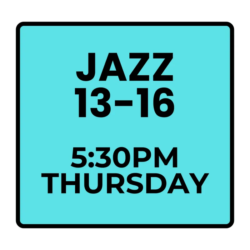 Winter Programs - Thursday Recreational Jazz (Ages 13-16)