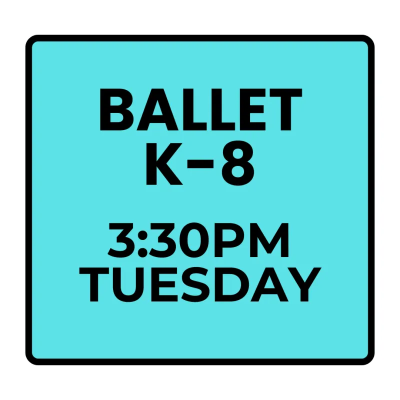 Winter Programs- Tuesday Recreational Ballet (Ages K-8)