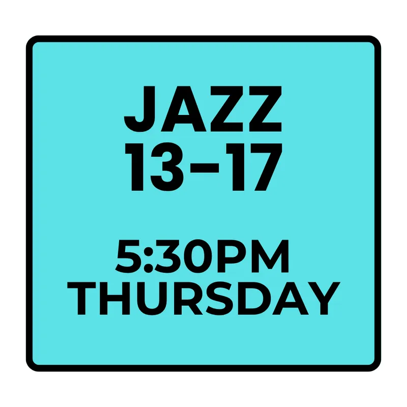 Winter Programs - Thursday Recreational Jazz (Ages 13-17)