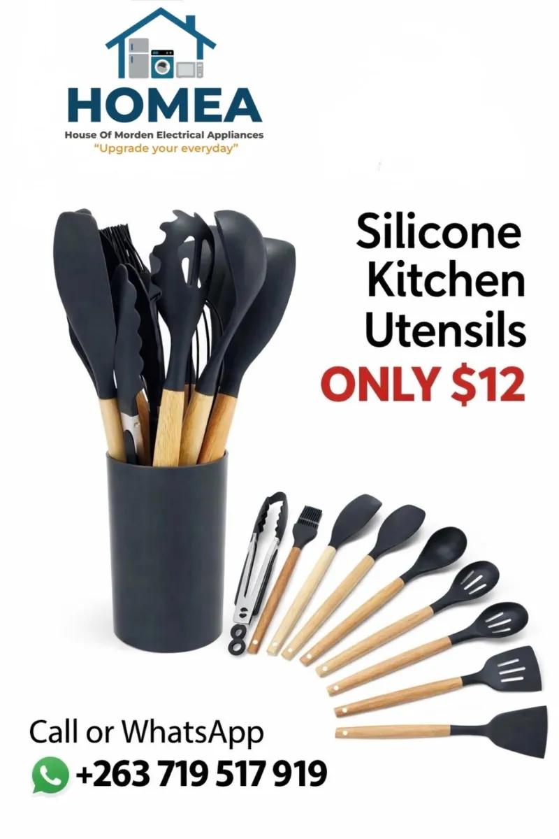 Silicone spoon set