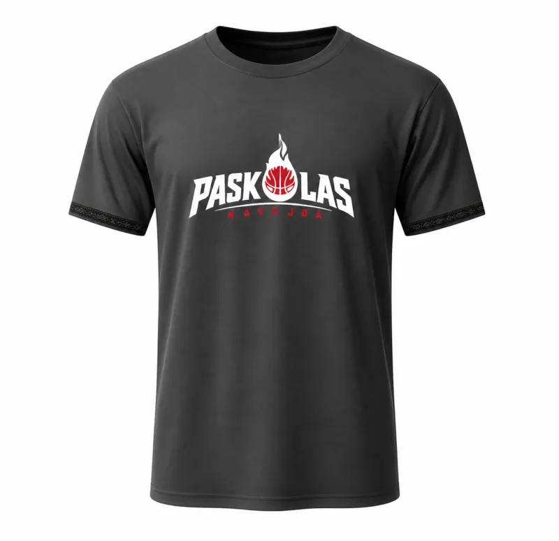 Playera Training Paskolas 2026 Dry-Fit — Grafito