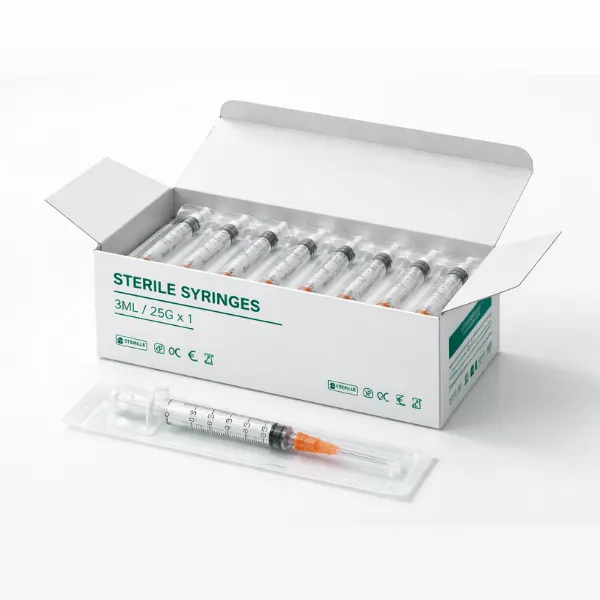 Box of 100 syringes