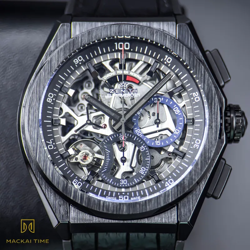 Zenith Defy El Primero 21 Black Ceramic Chronograph 44mm 49.9000.9004/78.R582