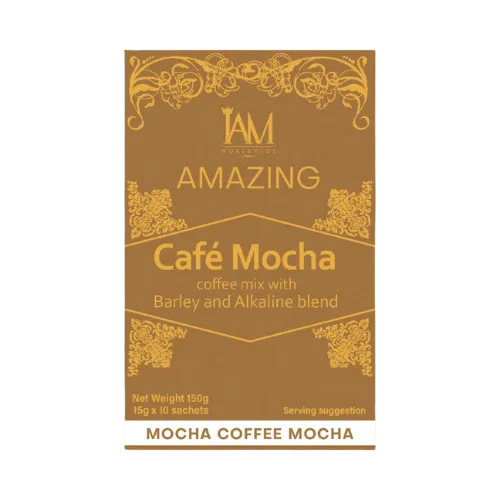 Amazing Café Mocha with Barley & Alkaline