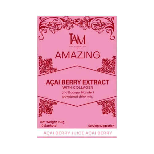 Amazing Açaí Berry with Collagen Extract & Bacopa Monnieri