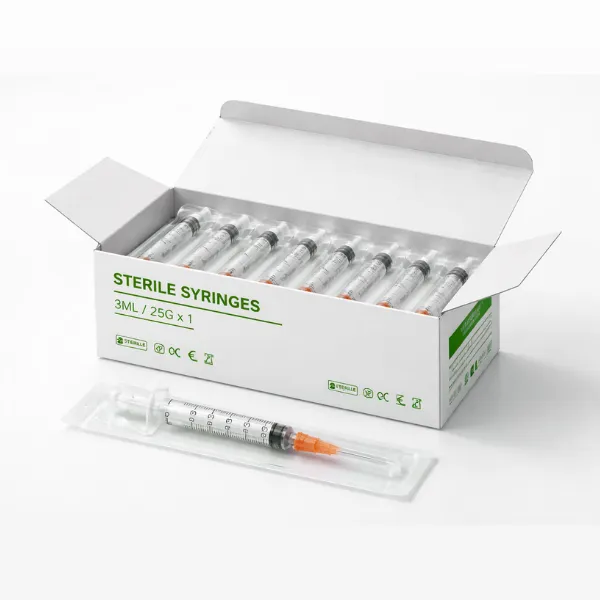Box of 100 syringes