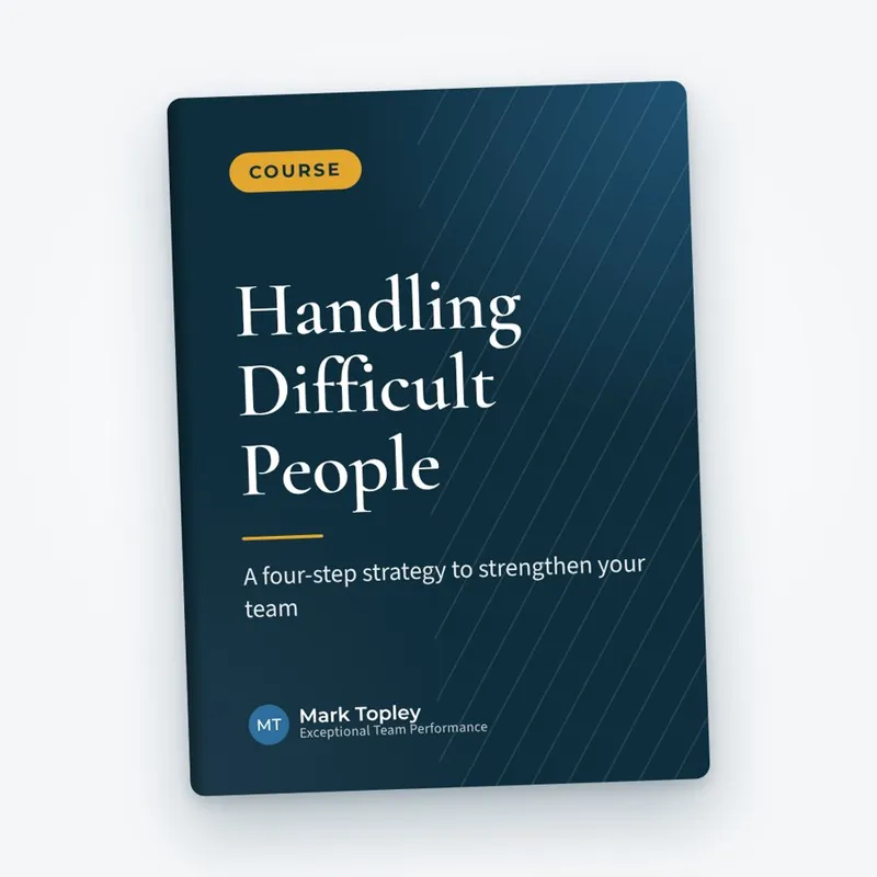 Handling Difficult People