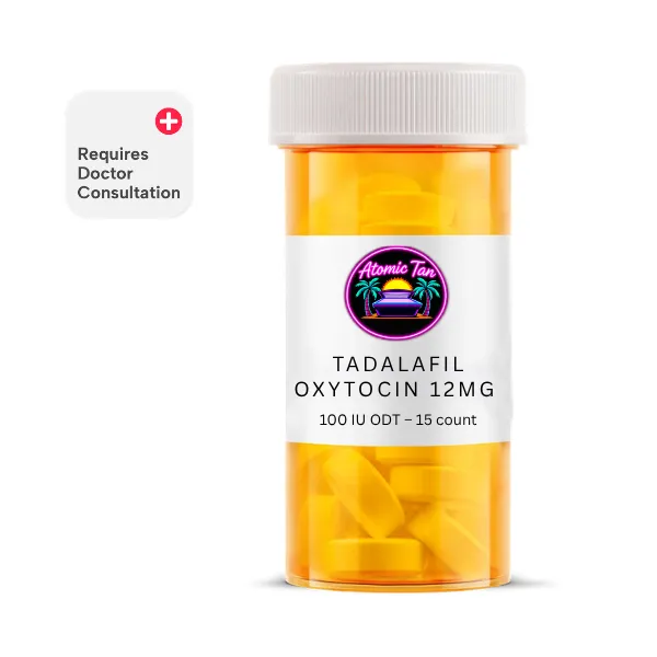 Tadalafil/Oxytocin 12mg/100 IU ODT - 15 Count
