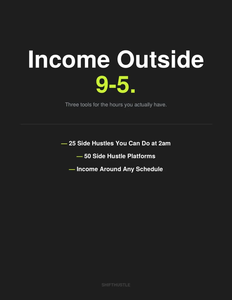 Income Outside 9-5 Starter Pack