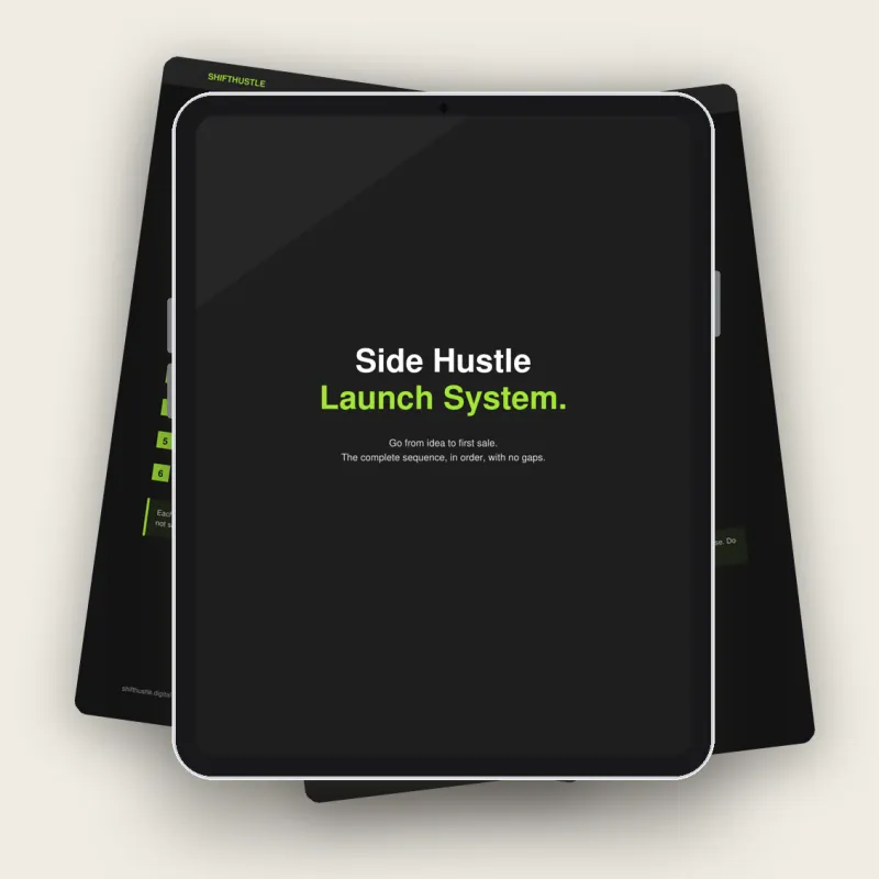 Side Hustle Launch System