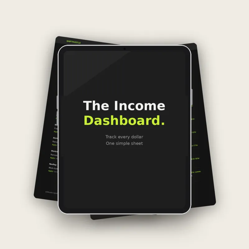 The Income Dashboard