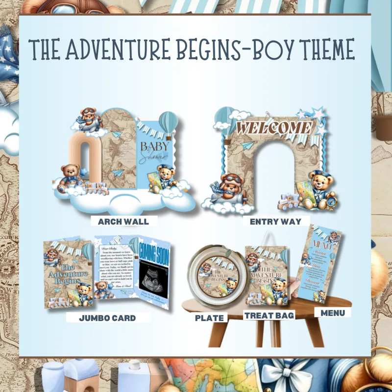The Adventure Begins Boy