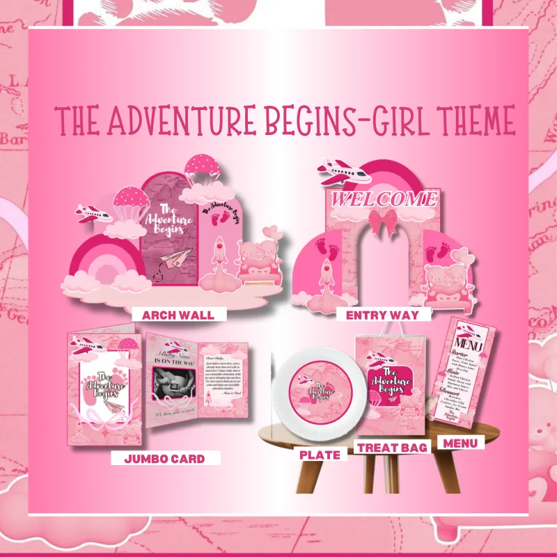 The Adventure Begins Girl