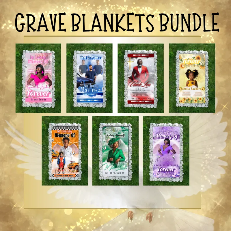 Memorial Grave Blankets