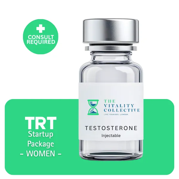 TRT Women's Startup Package (Consult, Labs, Cypionate 200mg/mL 10mL)