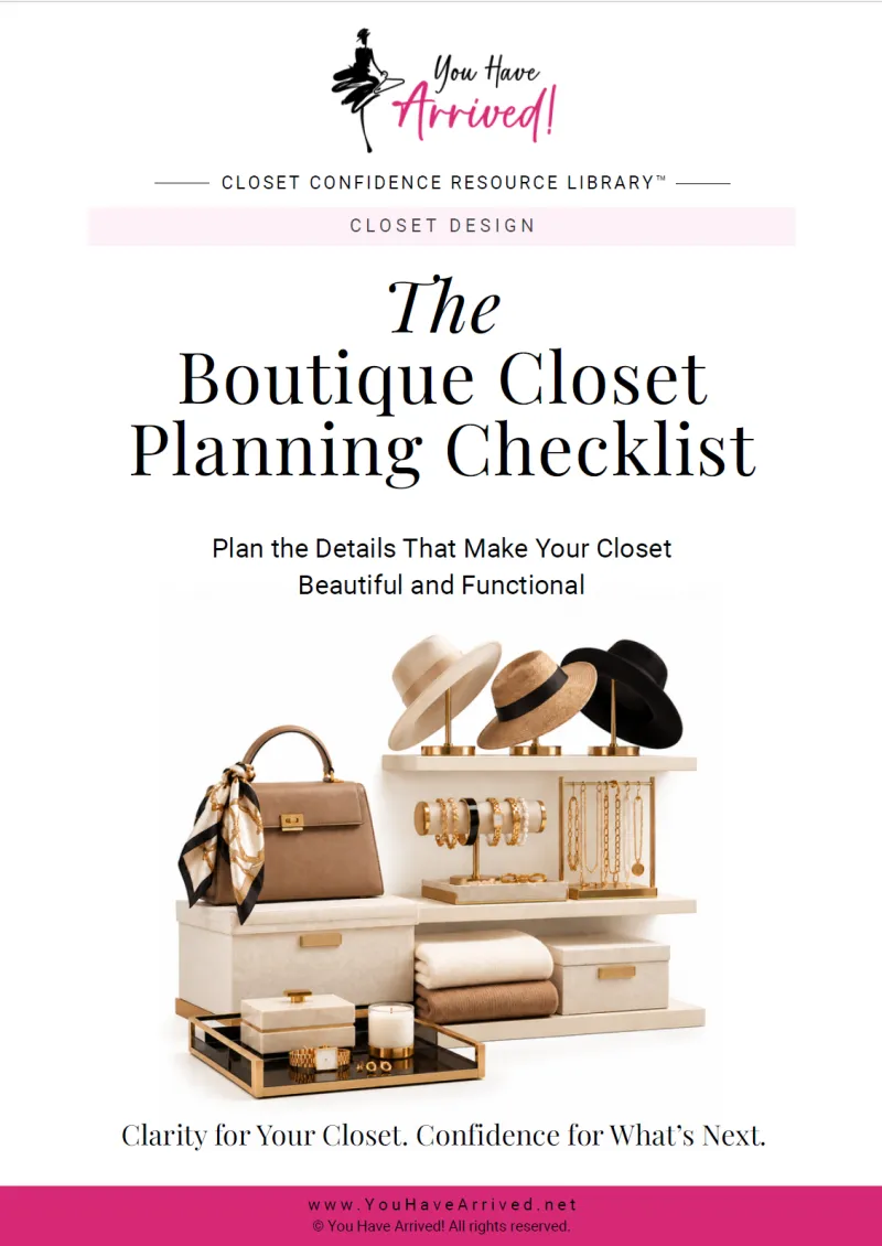 The Boutique Closet Planning Checklist