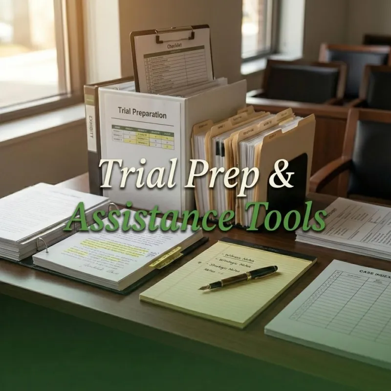 Trial Prep & Assistance Tools