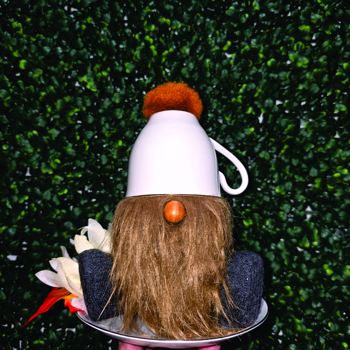 Randy – The Rustic Woodland Teacup Gnome