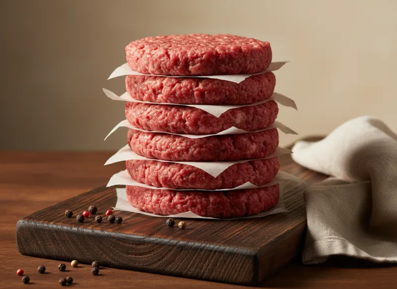 Burger Patties Stack