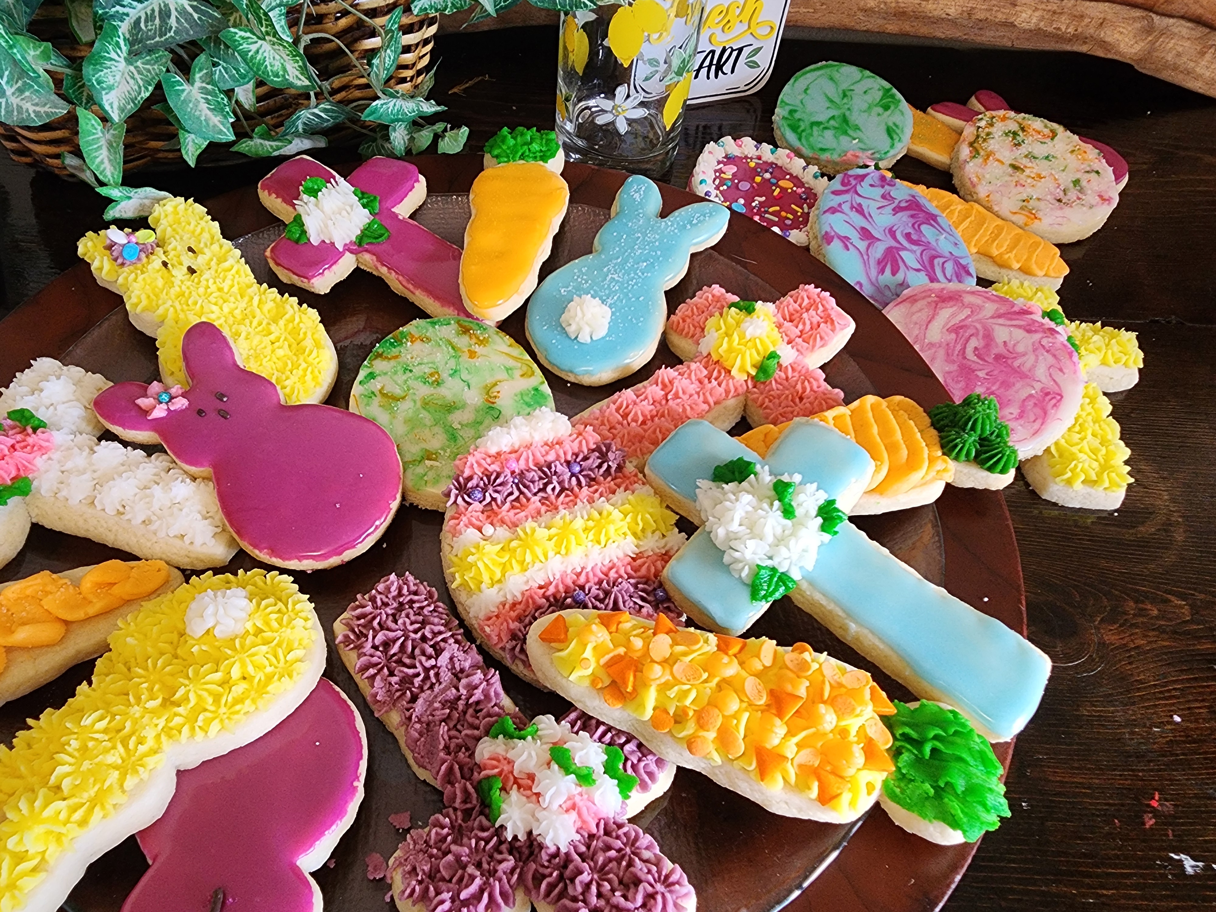 Decorated Sourdough Sugar Cookies (6)