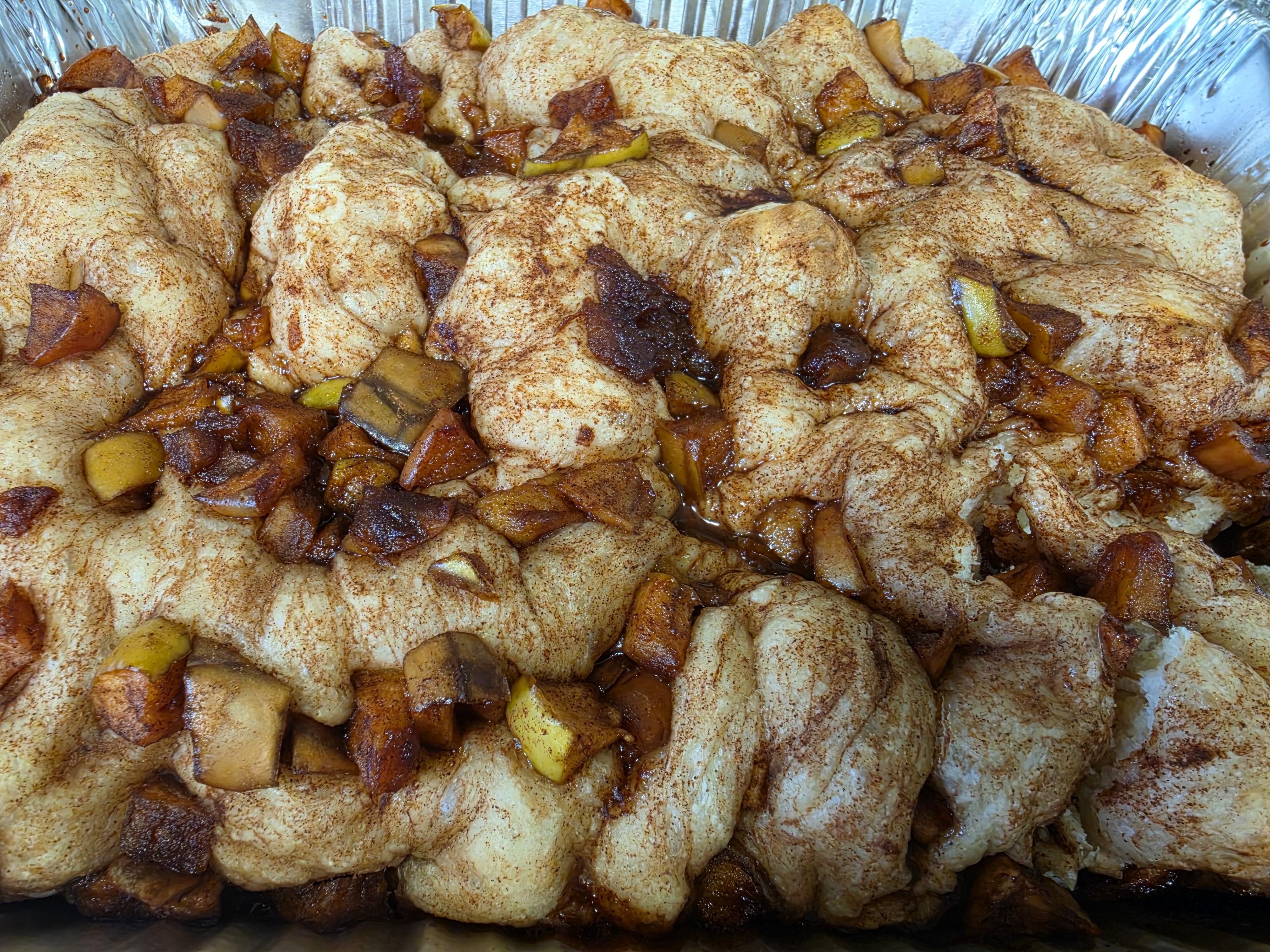 Apple Cinnamon Focaccia (8x8 pan)