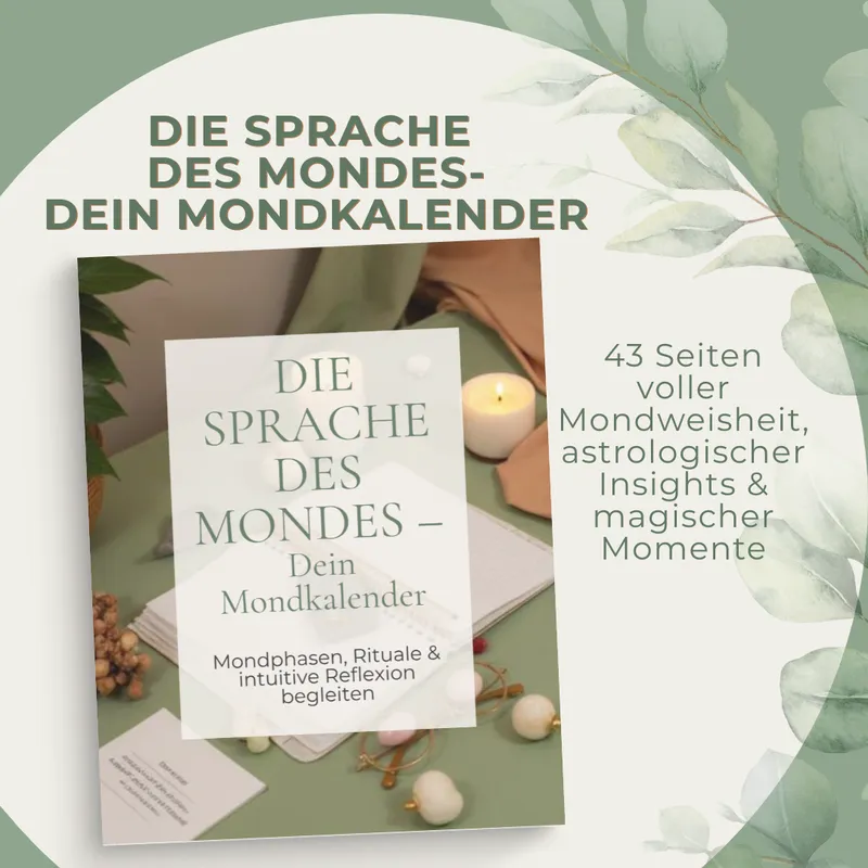 Die Sprache des Mondes – Dein Mondkalender | Dein Workbook für zyklisches Leben, innere Balance & Mondmagie