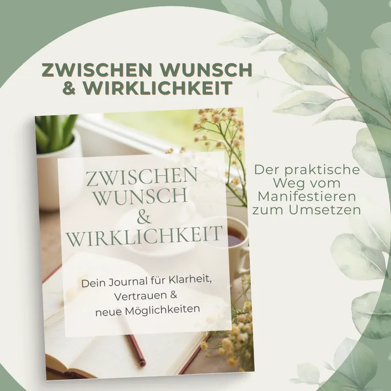 Zwischen Wunsch und Wirklichkeit | Dein Workbook für echte Manifestation & konkrete Erfolge